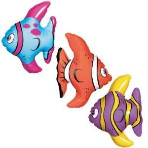  Lets Party By Amscan Inflatable Mini Fish 