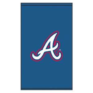 Roller & Solar Shades MLB Atlanta Braves Cap Logo A   Blue Backg 