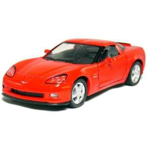  5 2007 Corvette Z06 136 Scale (Red) Toys & Games