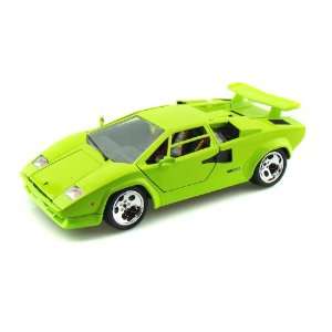  Lamborghini Countach 5000 1/18 Green Toys & Games