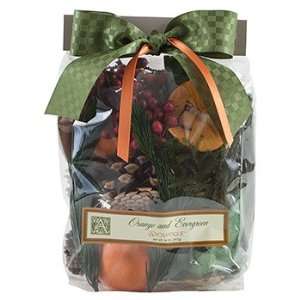  Orange & Evergreen Decorative Fragrance Bag