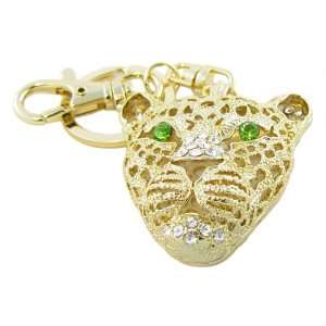  Gold Tone Leo Key Chain   5 L Jewelry