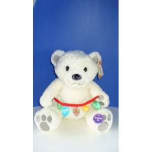  Plush Polar Bear with Christmas lights 12 Toys & Games