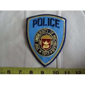  The University of Michigan Police Patch 