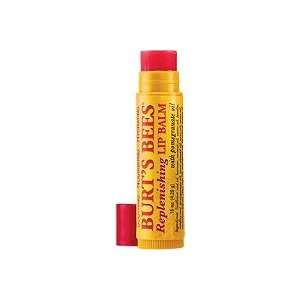 Burts Bees Replenishing Lip Balm with Pomergranate Oil (Quantity of 5 