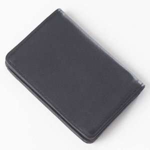  Clava Leather 2103BLK Quinley Card Holder Wallet in Black 