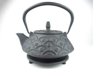 name ocean wave tetsubin cast iron teapot price $ 85