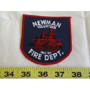  Newman Volunteer Fire Department Patch 