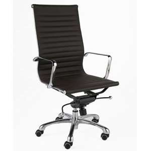   Nico Pro High Back Leatherette Office Chair in Black