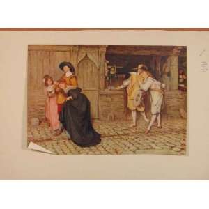 English Art Scene Peveril Of The Peak By Sir Orchardson 