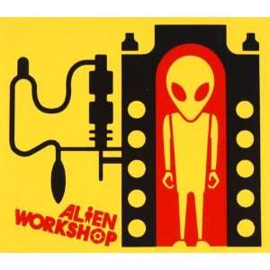  Alien Workshop Incubator Decal Single Skateboarding Decals 