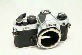2x Nikon FM2 35mm SLR Film Camera BODY   for PARTS  