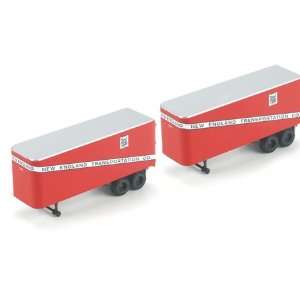  HO RTR 25 Trailers NH (2) Toys & Games