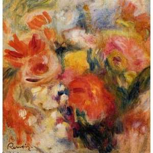   Pierre Auguste Renoir   24 x 24 inches   Flower Study