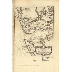  1764 map of Brazil, All Saints Bay