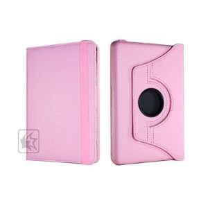  Case Star ® Pink dual view/multi angle FOLIO case/cover with flip 