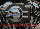   HYPERCHARGER BLACK WRINKLE HARLEY TWIN CAM Softail Dyna Touring