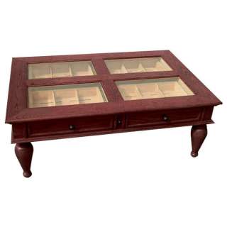  Top Coffee Table 400 Cigar Humidor for any Lounge, Bar, or Club  