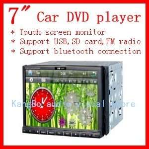 inch lcd car DVD player,7 inch touch screen car DVD player, DVD / TV 