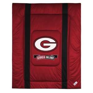  Georgia Bulldogs SIDELINES NCAA College Bedding Comforter 
