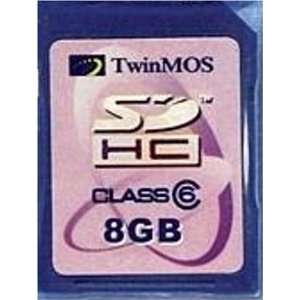  8GB TwinMOS SDHC Class C 6 MBs Hi Speed Card Electronics