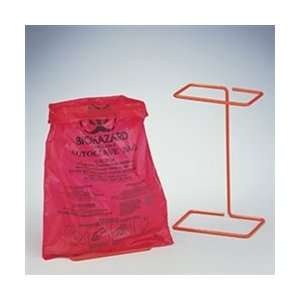 Biohazard Disposal Bag Holder with 400 bags, POXYGRID 8.5 x 11
