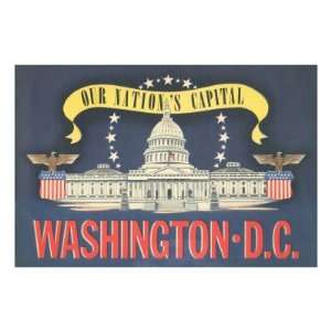  Our Nations Capital Premium Poster Print, 16x24