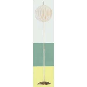 Fifth Dimension Brushed Steel Finish Floor Lamp