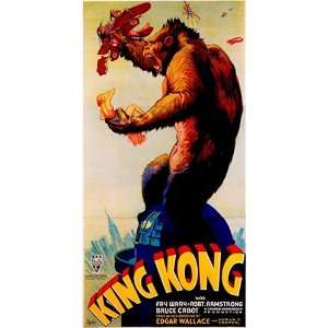  King Kong Vintage Movie Poster 3