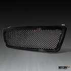 04 08 FORD F150 FRONT MESH HOOD GRILL GRILLE BLK 1PC  