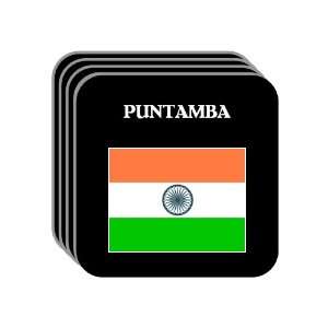  India   PUNTAMBA Set of 4 Mini Mousepad Coasters 