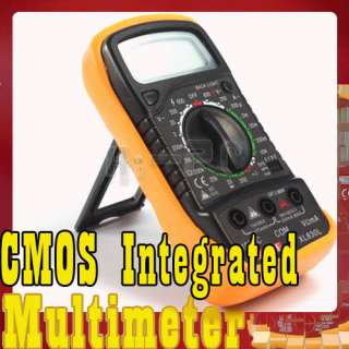 LCD Digital Multitester Multimeter A/D Ohm Volt Meter  