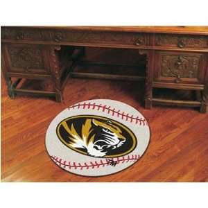  Missouri Tigers NCAA Baseball Round Floor Mat (29 