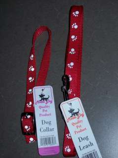 Pet Dog Leash Collar Harness Set nylon NEW ~You Pick  