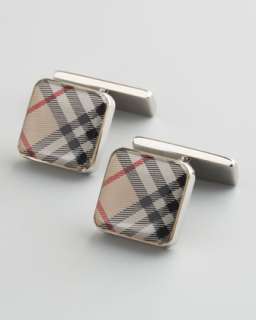 Sterling Cross Cuff Links  