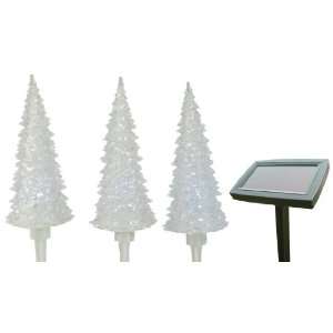   Powered Plastic Color Changing Tree Path Lights