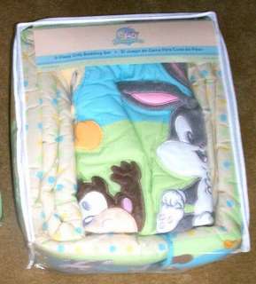 Looney Tunes Baby Boy Girl Crib Bedding Set 7+Mobile  
