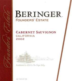 Beringer Founders Estate Cabernet Sauvignon (1.5 L) 2002 