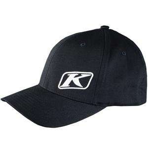  2012 KLIM RIDER FLEX FIT HAT (SMALL / MEDIUM) (BLACK 