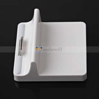 Brand New Dock Station Cradle Charger For Apple iPad 2 Color White PC 