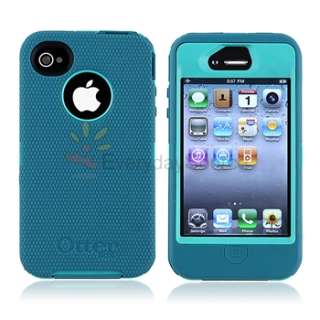 For APPLE IPHONE 4 & 4S OTTERBOX DEFENDER SERIES CASE Cover DEEP TEAL 