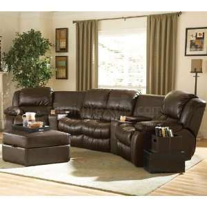   pc Home Theater Reclining Sectional by Homelegance