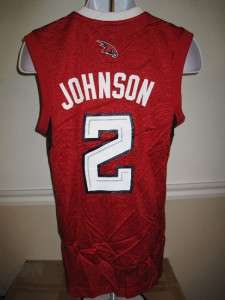 NEW Joe Johnson Atlanta Hawks 2XLarge 2XL 54 Jersey #HU  