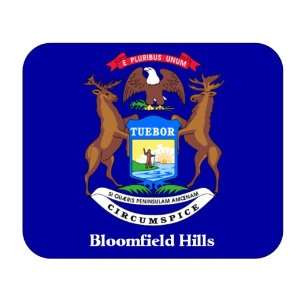  US State Flag   Bloomfield Hills, Michigan (MI) Mouse Pad 