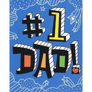    Greeting Cards   Fathers Day #1 Dad