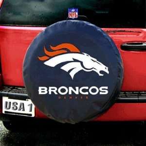  BSS   Denver Broncos NFL Spare Tire Cover (Black 