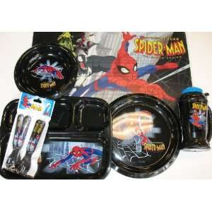  Spiderman 6 Piece Dinnerware Set Toys & Games
