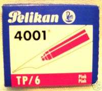 Pelikan TP/6 Ink Cartridges Pink  