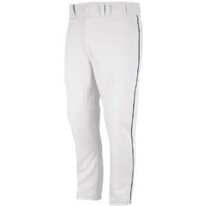  White Youth Pro Style Cool Base HD Baseball Pants with 