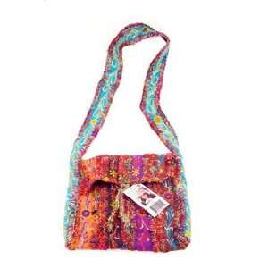  Earth Divas HSB045 Recycled Silk Ladies Shoulder Bag 